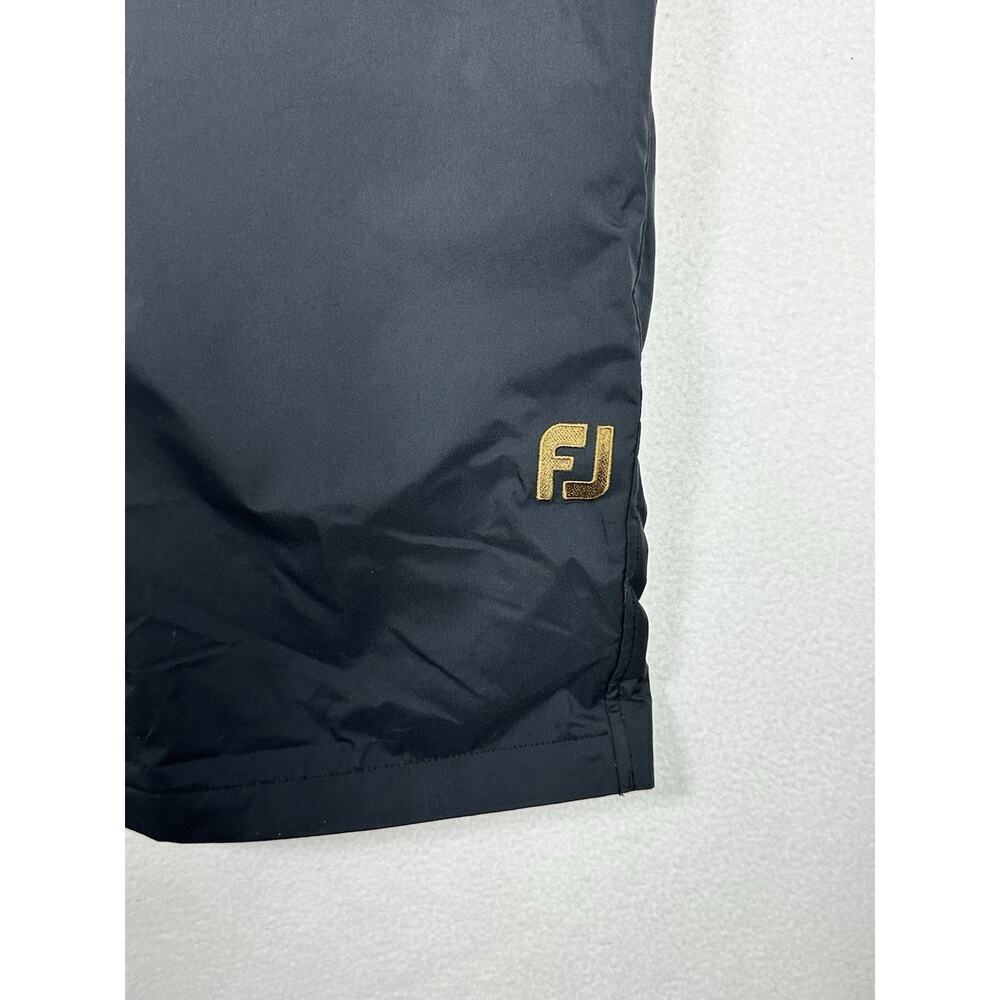 FootJoy DryJoys Men's Golf Rain Pants Black Waterproof Windproof Size XL - Picture 2 of 10
